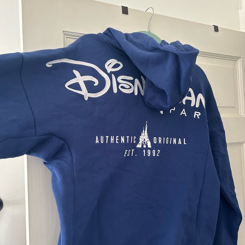 Disneyland Paris zip up hoodie